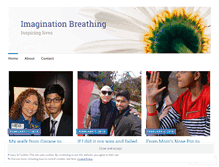 Tablet Screenshot of imaginationbreathing.com